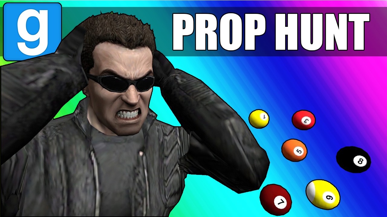 Gmod Prop Hunt - Revenge of the POOBAH! (Garry's Mod Funny Moments)