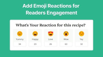 Add Emoji Reactions for Readers Engagement | WP Delicious Tutorial