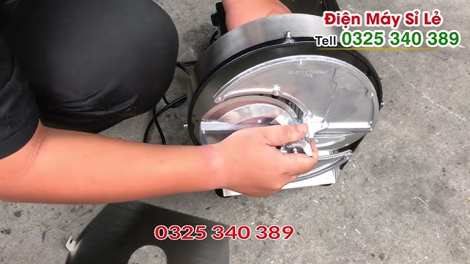 Importadora Espinoza - 🥔🍅🥕PICADORA, CORTADORA, REVANADORA DE PAPAS Y  VEGETALES🥗🥦 Trabaja. 110v Motor de 0.75 kW Peso de 45kg Acero inoxidable  pulido Capacidad de 150kg/h Que transformado 1hp 📲COMPRA HOY :  bit.ly/3ofSaSg