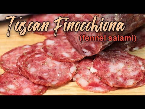 How to Make Italian Finocchiona Salami - Fennel Salami