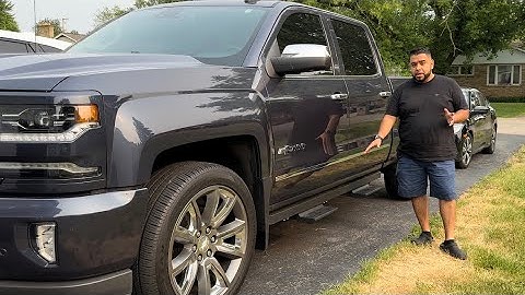 YITAMOTOR Drop Side Steps Running Board 2018 Chevy Silverado Crew Cab