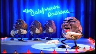 The california raisins were a fictional rhythm and blues animated
musical group as well advertising merchandising characters composed of
rais...