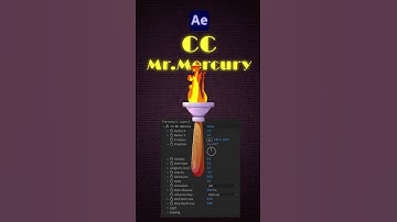 After Effects (CC Mr.Mercury Effect ) in After Effects With Easy Tutorials... #shorts #subscribe