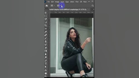 Crop Images in a Circle Shape Using Photoshop - Photoshop Tutorial -mastering design#shorts