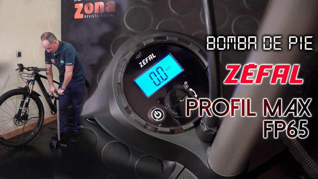 Bomba de pie Zéfal PROFIL MAX FP65 | 4K