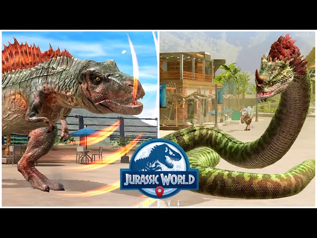 Jurassic World Alive EP23 ตบบอสงูยักษ์ TROODOBOA BOSS INCUBATOR
