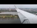 RIVER VISUAL - Crazy CRJ-700 Landing in Washington DCA