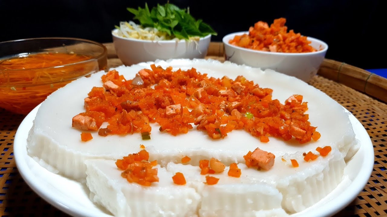 Bánh đúc Tôm Chay Cách Làm Món Ngon Tuyệt Vời Cho Ngày Hè Click Ngay 