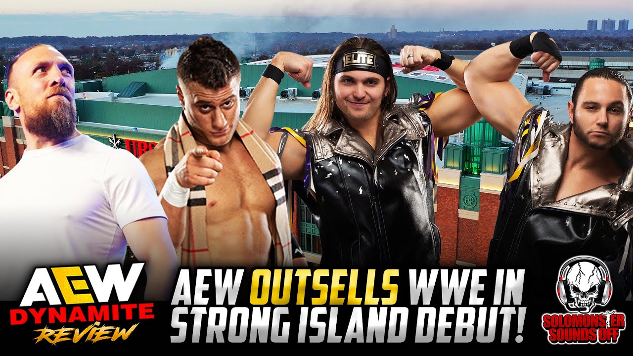 AEW OUTSELLS WWE IN STRONG ISLAND DEBUT! AEW Dynamite 12/8/21 Review