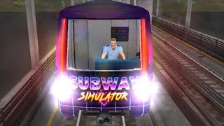 I bought a new train for the subway. Underground city. Metro simulator. screenshot 4