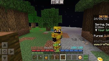 How to make Minions and how to complete collection || in Crafter SMC || Hypixel like server for PE..