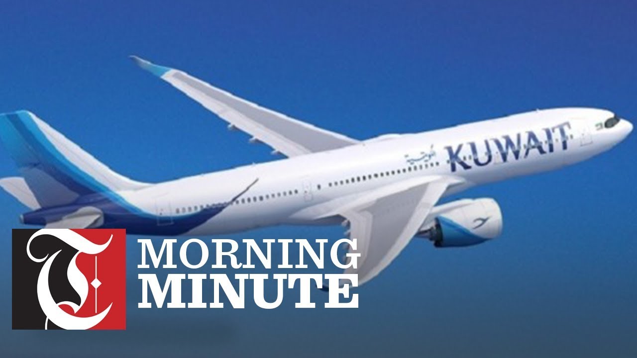9AM Morning Minute Kuwait Airlines suspends flights to 7 countries