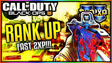 HOW TO RANK UP FAST IN BLACK OPS 4! - LEVEL UP & PRESTIGE 2XP FAST in BO4 (BO4 Rank Up Fast)
