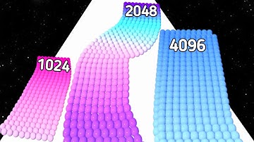 Canvas Run vs Hole Number Run - Level Up Number (Freeplay, Max Level) New Update