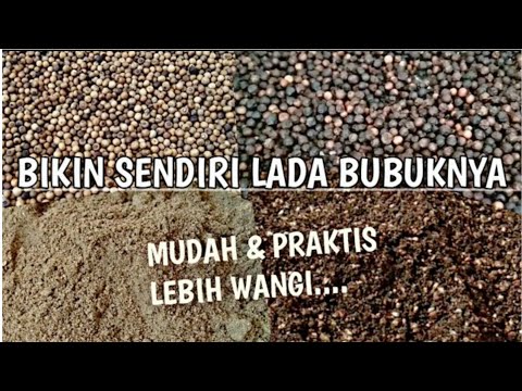 Video: Cara Membuat Lada Kosong