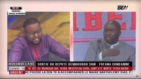 Débat houleux entre Abdou Karim Fofana et Pape Makhtar Diallo dans Ndoumbelane