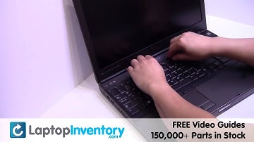 Dell Precision M6400 RAM Memory Replacement - Latitude E6540 Laptop Install Guide, Replace