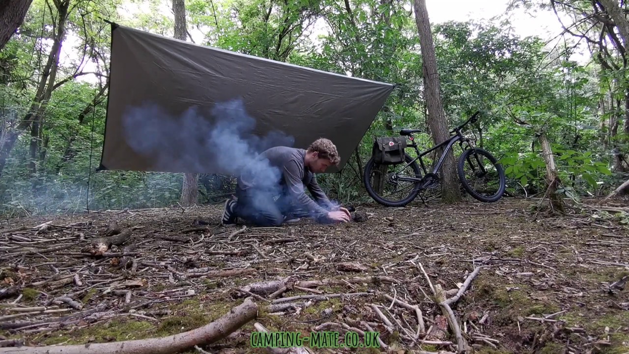 Useful camping knots and Tarp set up tutorial from campingmate.co.uk