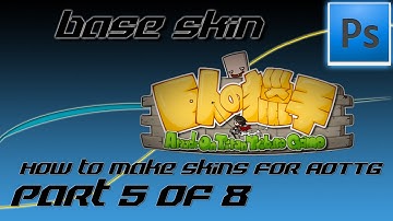 How to make the base skin | How to make skins for AOTTG | Part 5 of 8