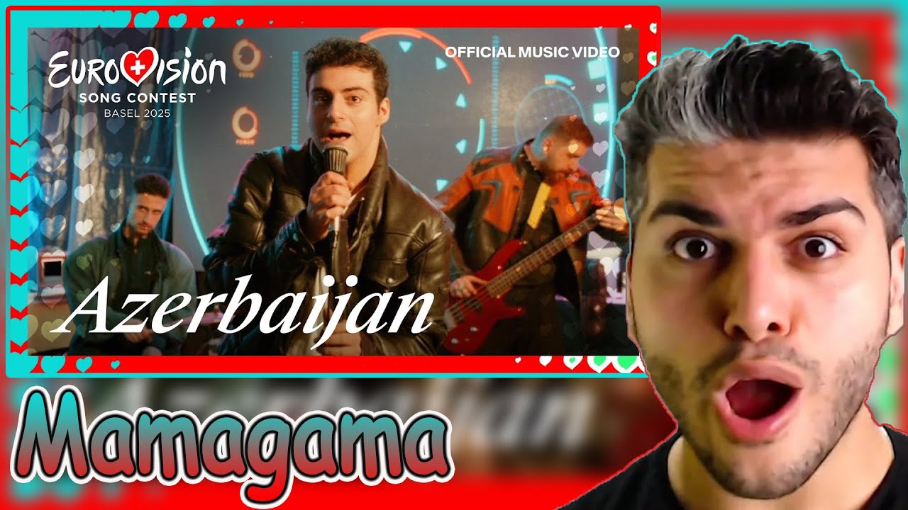 Mamagama - Run With U | Azerbaijan 🇦🇿 | Official Music Video | Eurovision 2025 REACTION