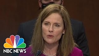 Amy Coney Barrett On Ruth Bader Ginsburg: 'No One Will Ever Take Her Place’ | NBC News