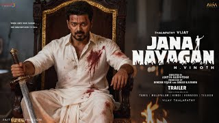Jana Nayagan - Motion Trailer Thalapathy Vijay Pooja Hegde Bobby Deol Fanmade Ai Trailer