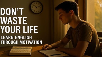Don’t Waste Your Life | Learn English Through Motivation | Graded Reader | Listening Practice