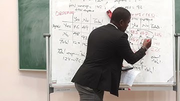 Computing Chi Square by hand Part_3 (Calculating the expected values)