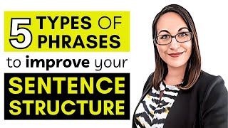 Improve IELTS writing and Business English | English Grammar class: phrases and Sentence Structure