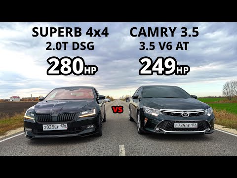 SKODA SUPERB 2.0T 4x4 vs CAMRY 3.5 V55, BMW 530D G30 vs TESLA MODEL 3, BMW X6 40D vs BMW X6 30D