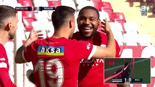GOL Ufuk Akyol Antalyaspor 1-1 Pendikspor (Ziraat Türkiye Kupası 5. Tur Maçı)