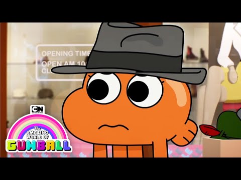 Darwin Tries on Hats I The Amazing World of Gumball I Cartoon Network