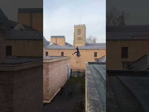 Do you like Connor’s power parkour style? 💪 #parkour #fitness