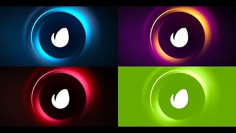 Smooth Shapes Logo Reveal | After Effects Template | Logo Stings