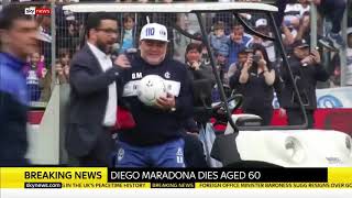 Remembering Diego Maradona: football legend dies aged 60