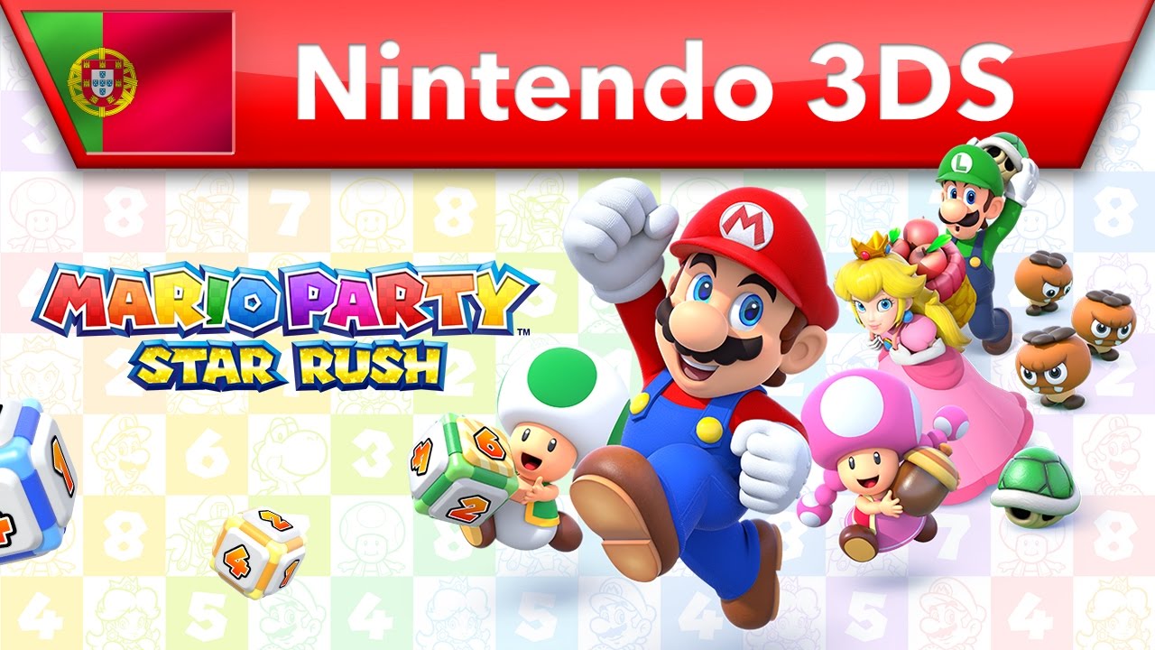 Mario Party Star Rush Extravagância De Minijogos Nintendo 3ds - 