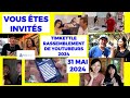 Venez me rejoindre et me soutenir et communiquons  des youtubeurs des cadeaux live vido