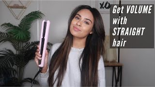 HOW TO: GET VOLUME WITH STRAIGHT HAIR