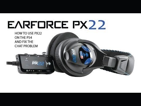 How To Use PX22 Headphones With The PS4 And Chat Problem Fix