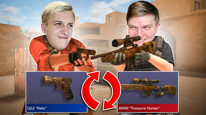 ПОМЕНЯЛИСЬ СКИНАМИ с ВЕЛЕЙ в STANDOFF 2 | ИГРАЮ с AWM Treasure Hunter