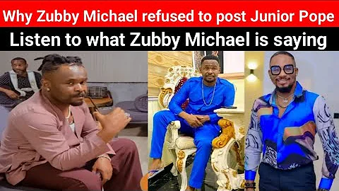 Why I refuse to mourn or post Junior Pope:  Zubby Michael declared. Angela Okorie expose Nollywood