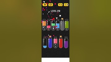 soda sort puzzle level (218)