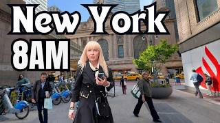 This Is Real Manhattan Before 9 AM | Morning Midtown Manhattan New York Walk