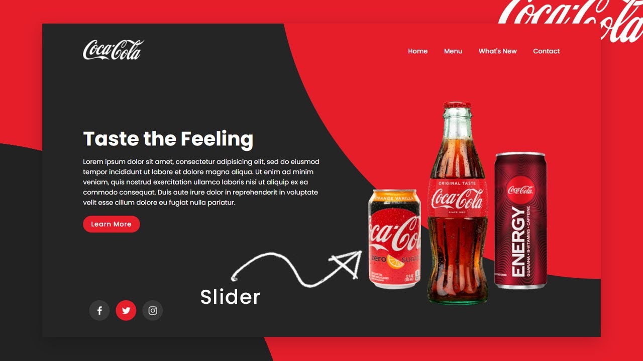 web responsive New Responsive Website Design using Html CSS \u0026 Javascript | Step By Step Web Design