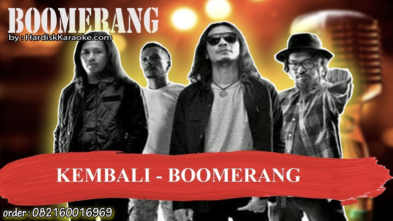 KEMBALI BOOMERANG Karaoke YouTube
