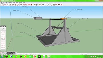 Trebuchet: Sketchup Design