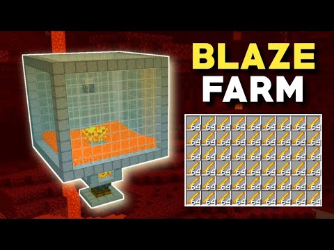 we have a blaze farm! #chillminecraft #minecraftbedrock #discord #mine