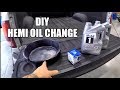 HOW TO CHANGE YOUR ENGINE OIL - DIY - 5.7L HEMI - DODGE RAM 1500 2500