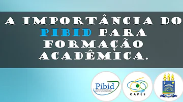 Qual a importância do PIBID para a formação profissional?