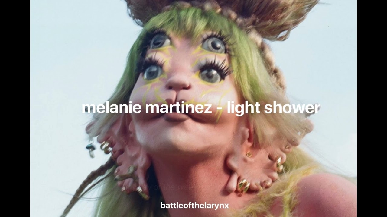melanie martinez - light shower (sped up + lyrics) - YouTube
